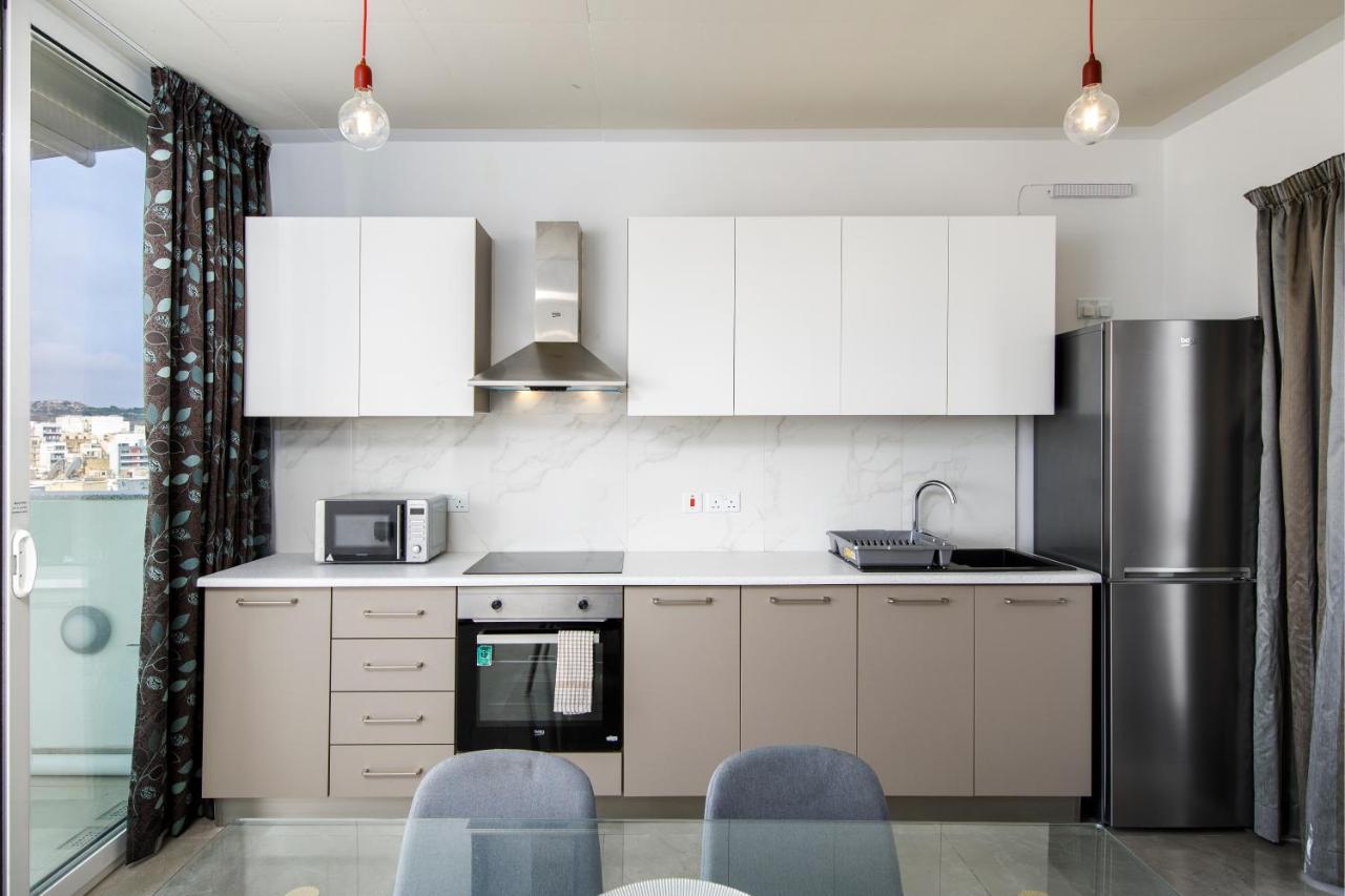 Hilltop Apartments - Stylish Comfort Living Close To The Sea, Bugibba St. Paul's Bay Exterior foto